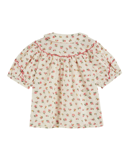 Blouse festonnée floresco