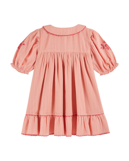 Robe brodée festonnée blossom