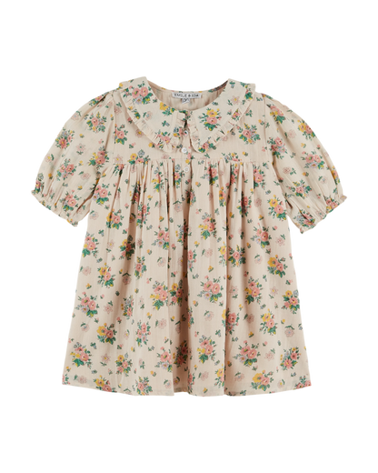 Robe ample printemps rose