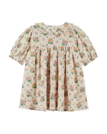 Robe ample printemps rose