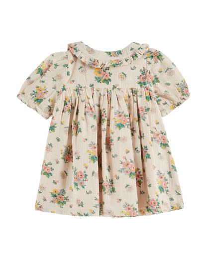 Robe ample printemps rose