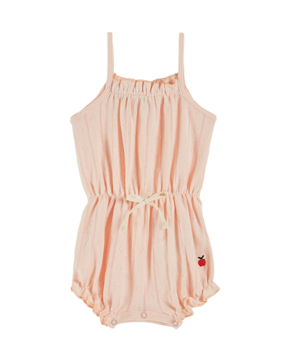 Combibloomer pointelle modal rose pastel