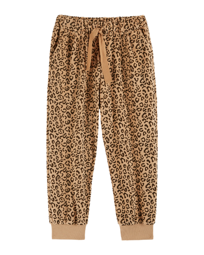 Jogger enfant éponge léopard