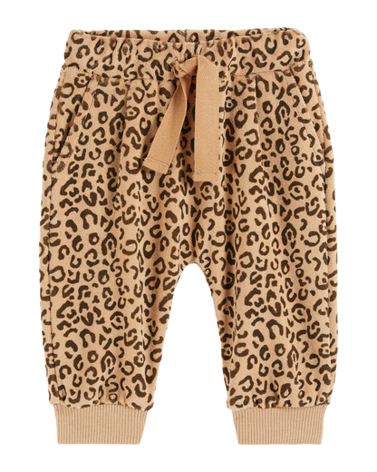 Jogger enfant éponge léopard