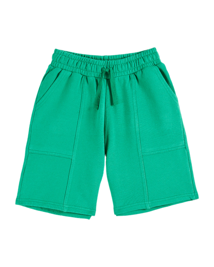 Bermuda coton bio vert