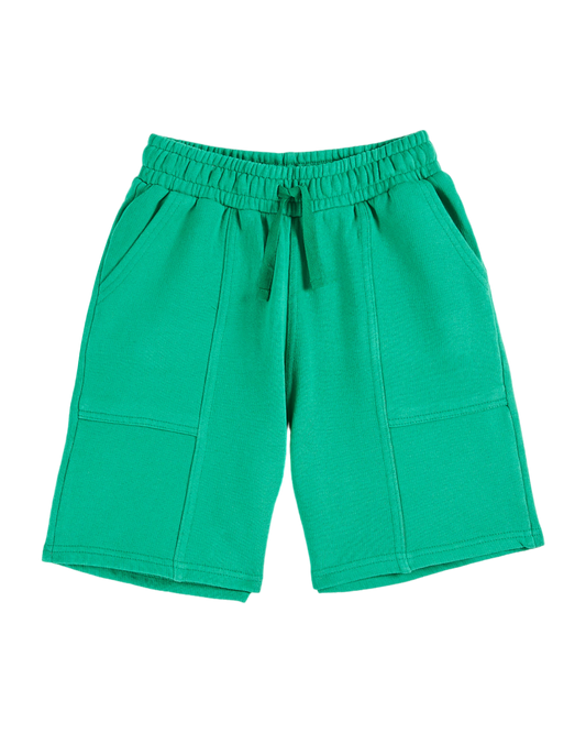 Bermuda coton bio vert