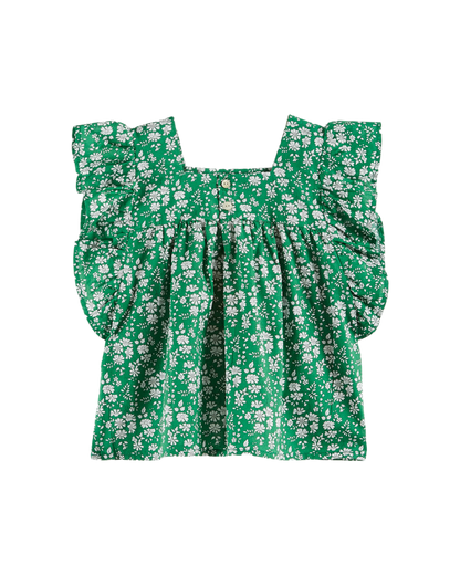 Blouse Liberty vert