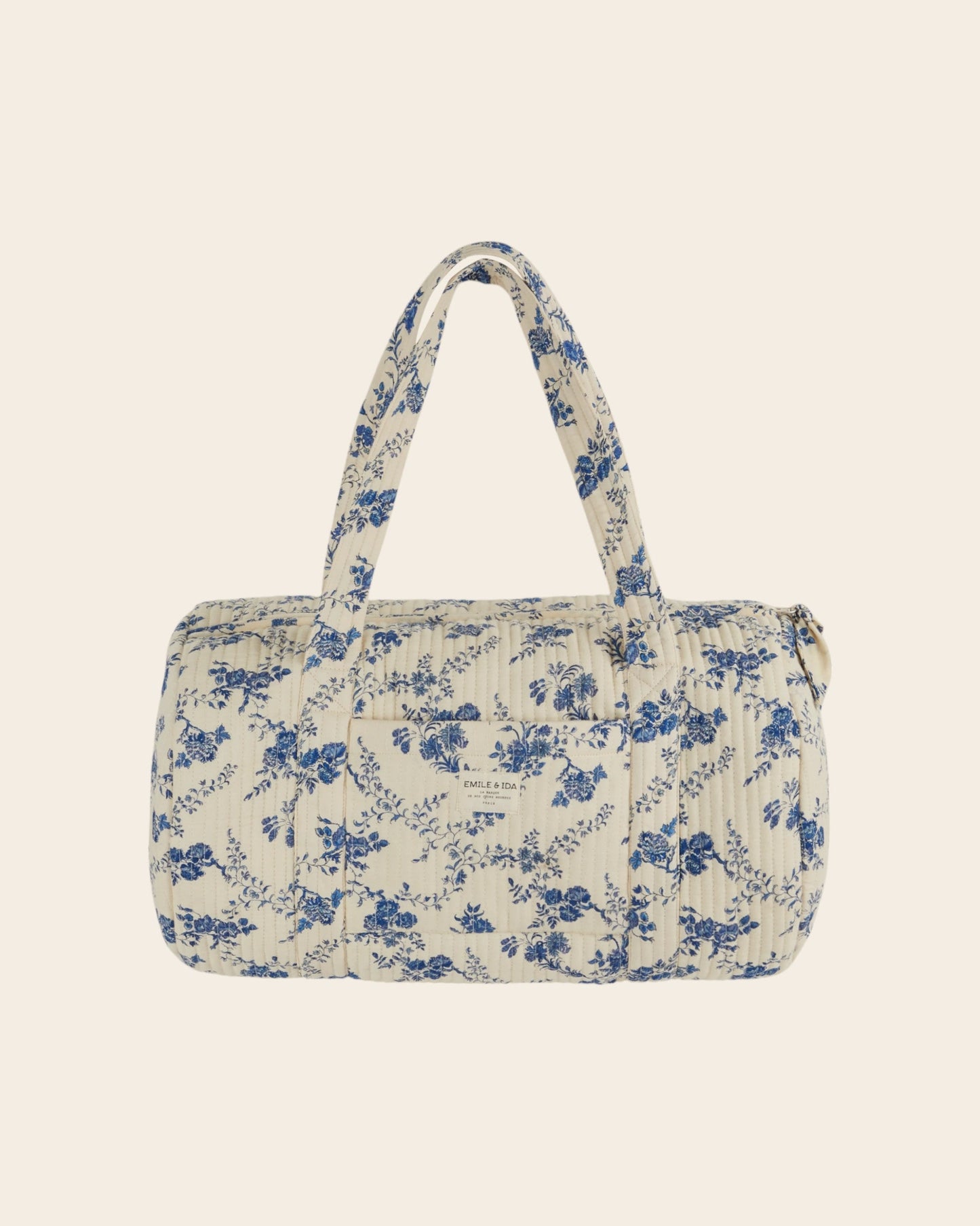 Sac week-end - Matelassé orchid bleu