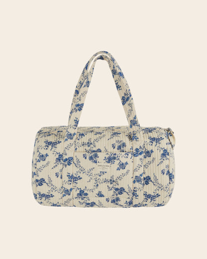 Sac week-end - Matelassé orchid bleu