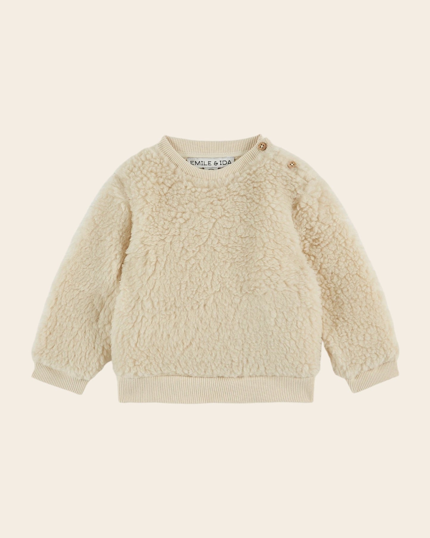 Sweat - Sherpa écru