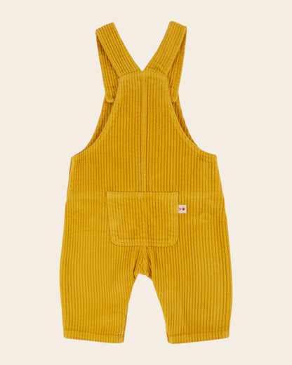 Salopette - Velours cotelé jaune