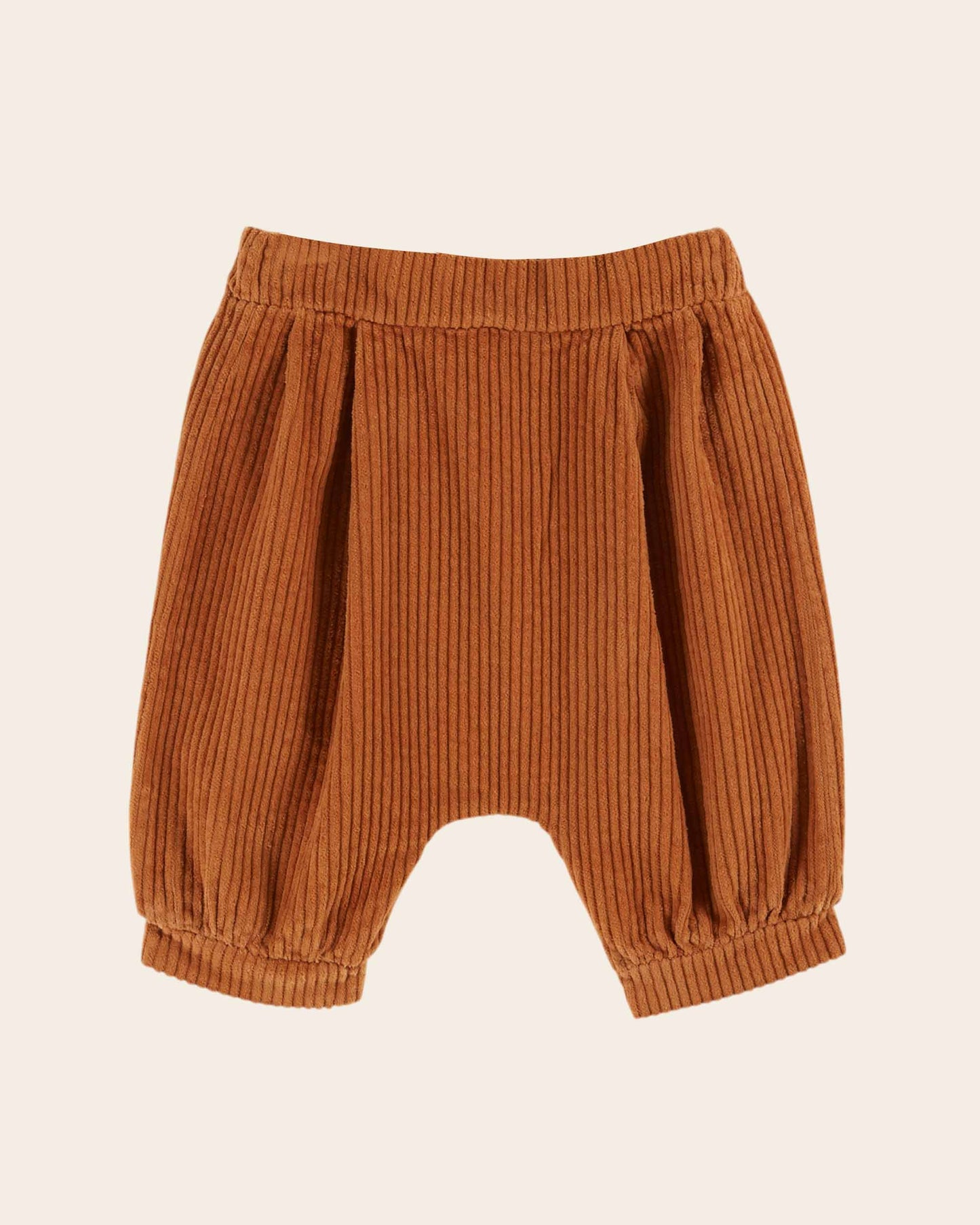 Sarouel - Velours cotelé caramel