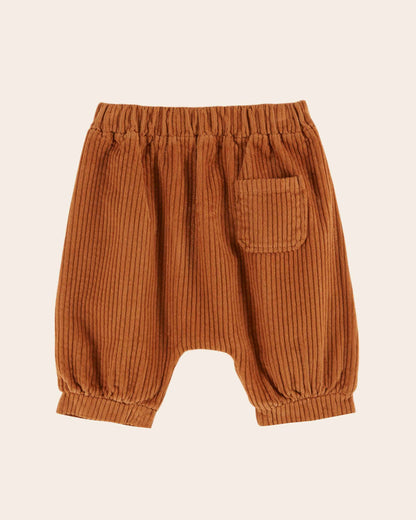 Sarouel - Velours cotelé caramel