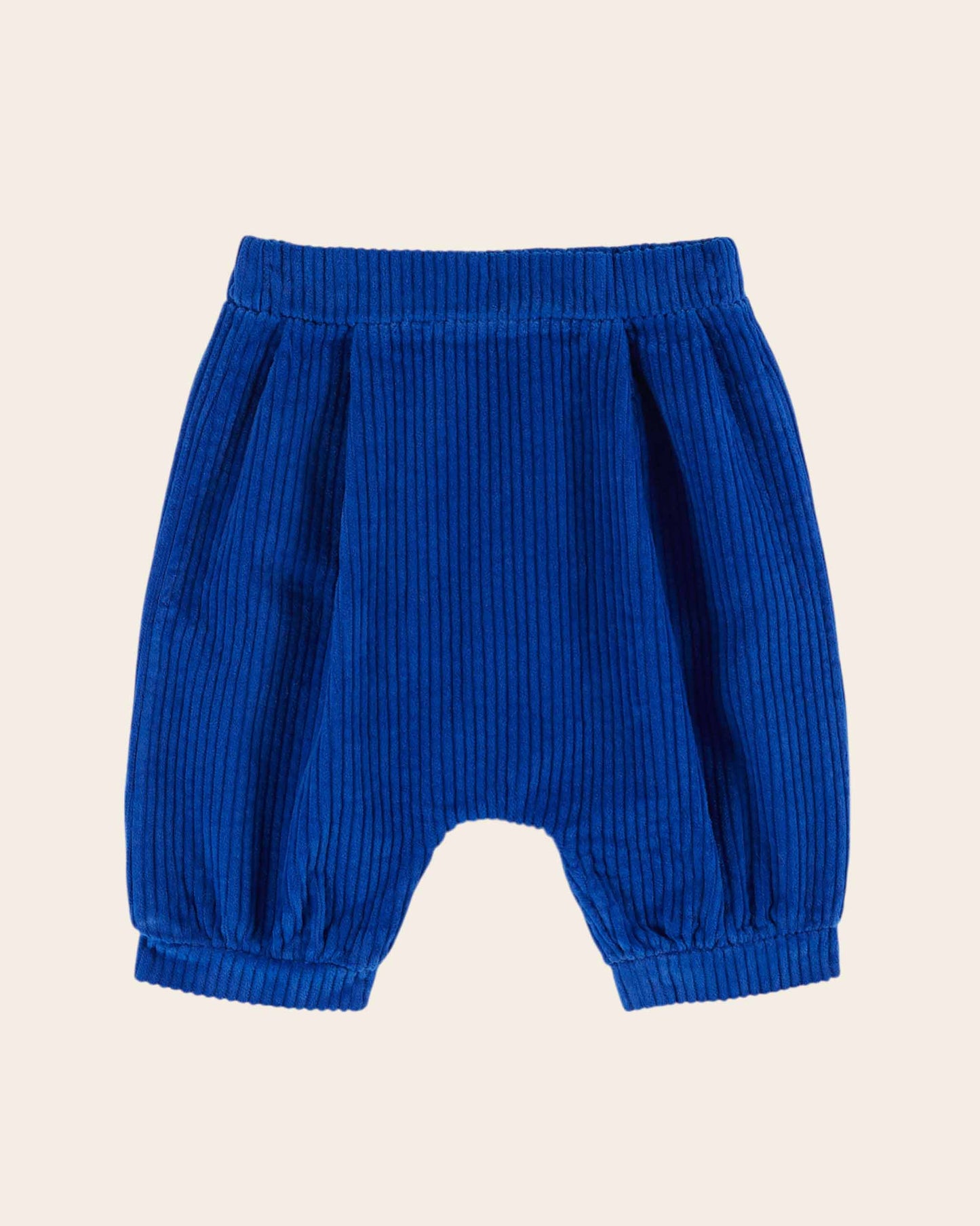 Sarouel - Velours cotelé bleu royal