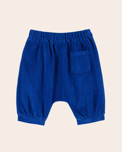 Sarouel - Velours cotelé bleu royal