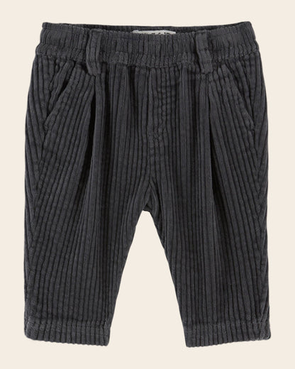 Pantalon - Velours cotelé noir