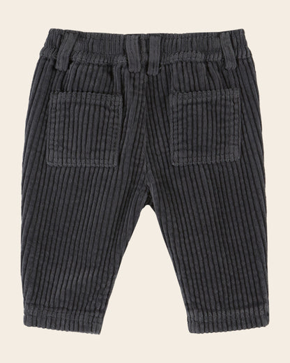Pantalon - Velours cotelé noir