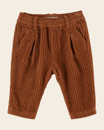 Pantalon - Velours cotelé caramel