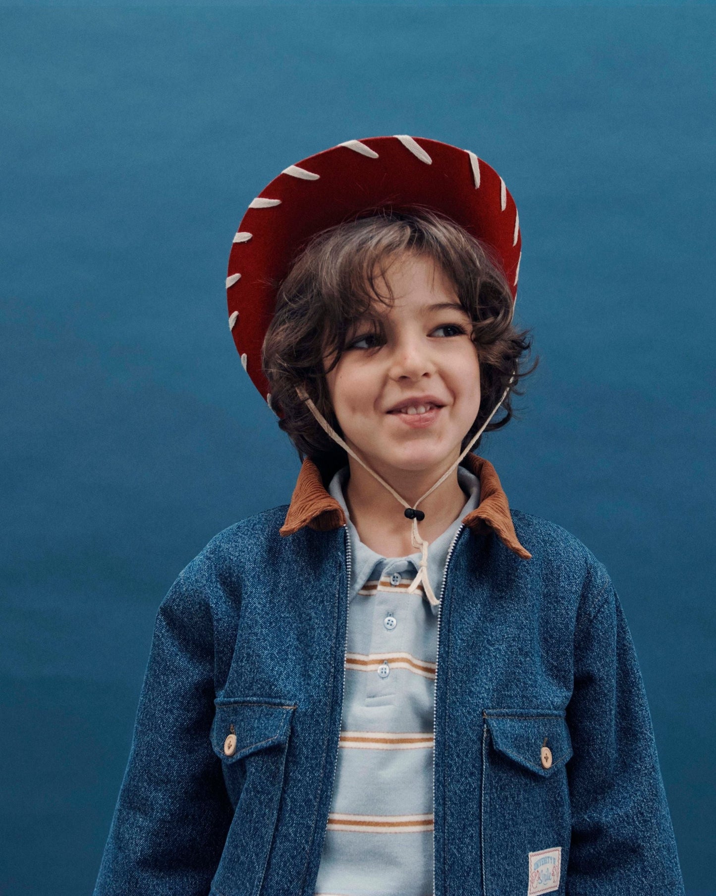 Blouson - Doublé moumoute denim