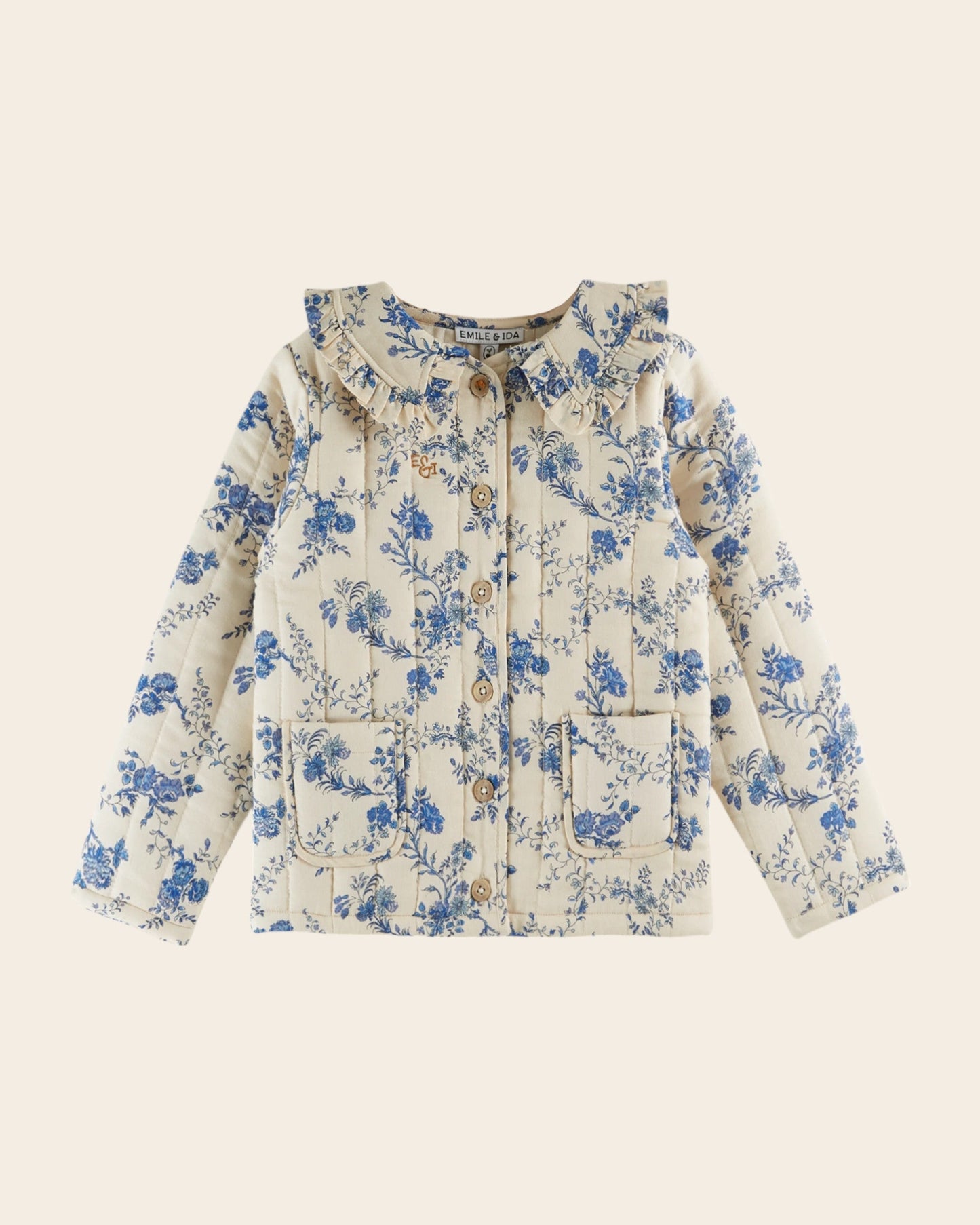 Veste - Matelassé orchid bleu