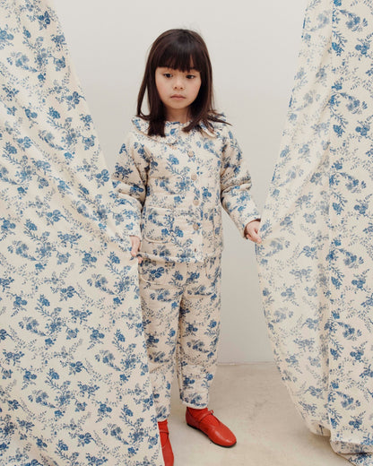 Veste - Matelassé orchid bleu