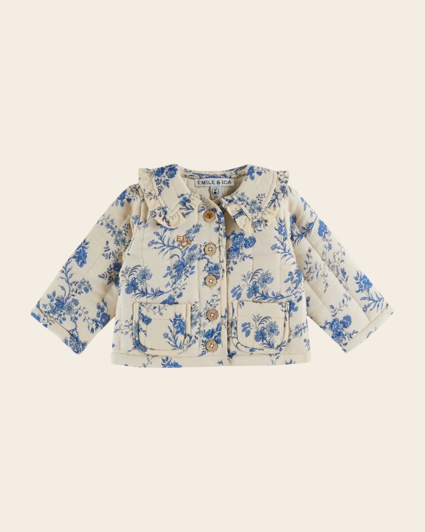 Veste - Matelassé orchid bleu