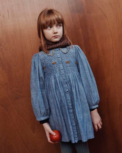 Robe - Smocké chambray
