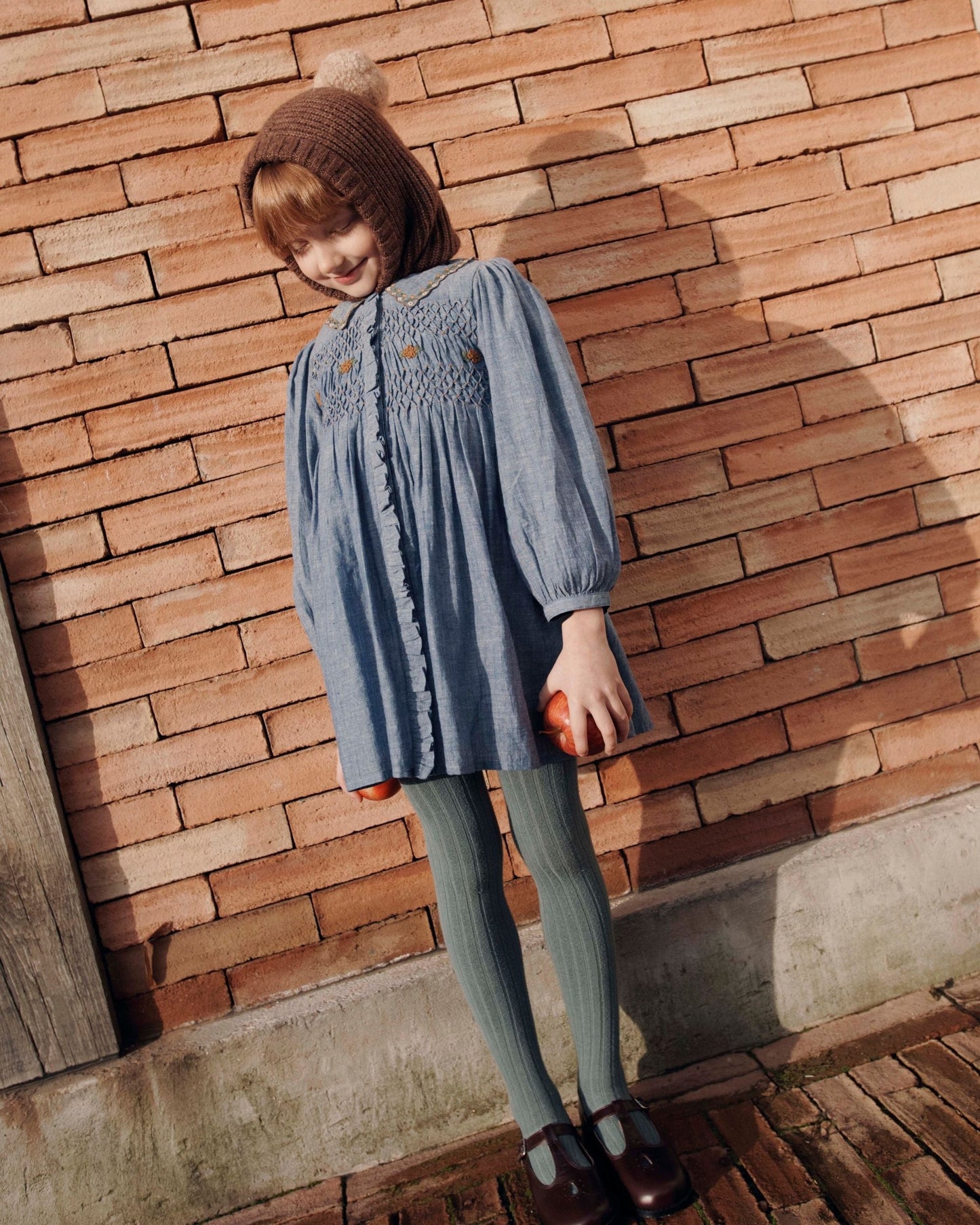 Robe - Smocké chambray