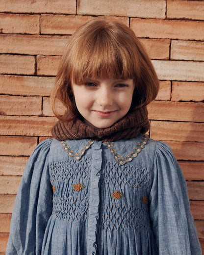Robe - Smocké chambray