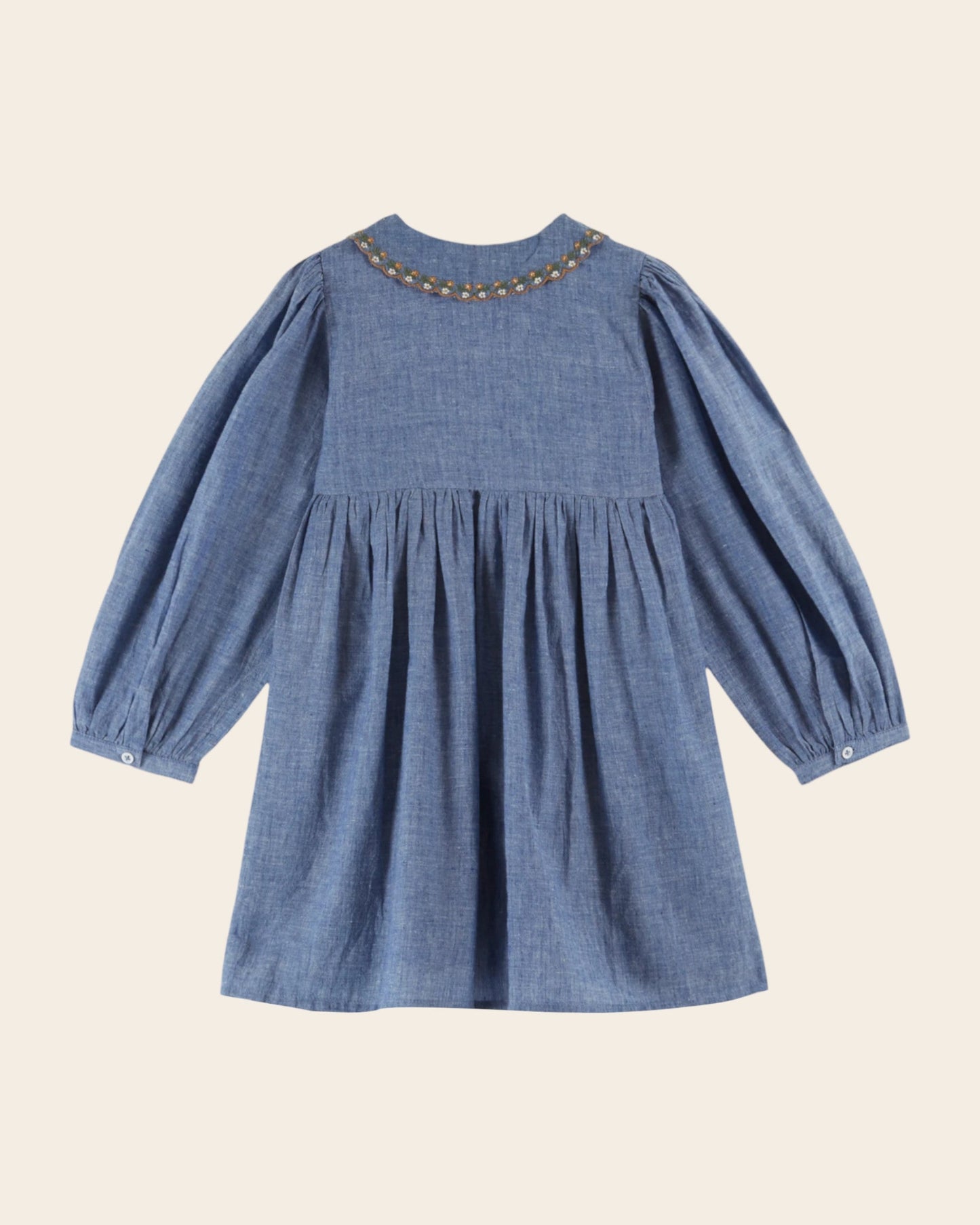 Robe - Smocké chambray