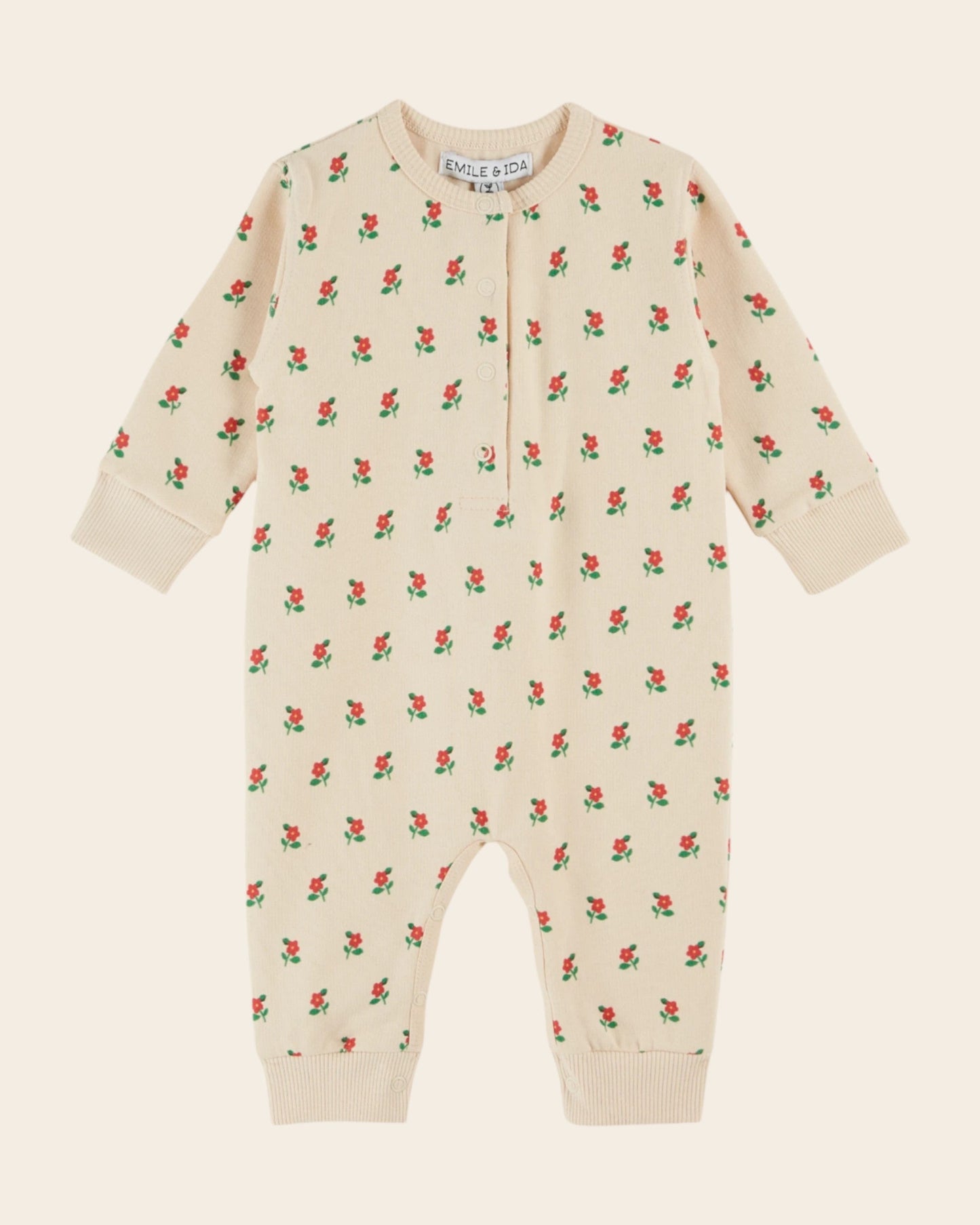 Combinaison - Coton bio poppy crème