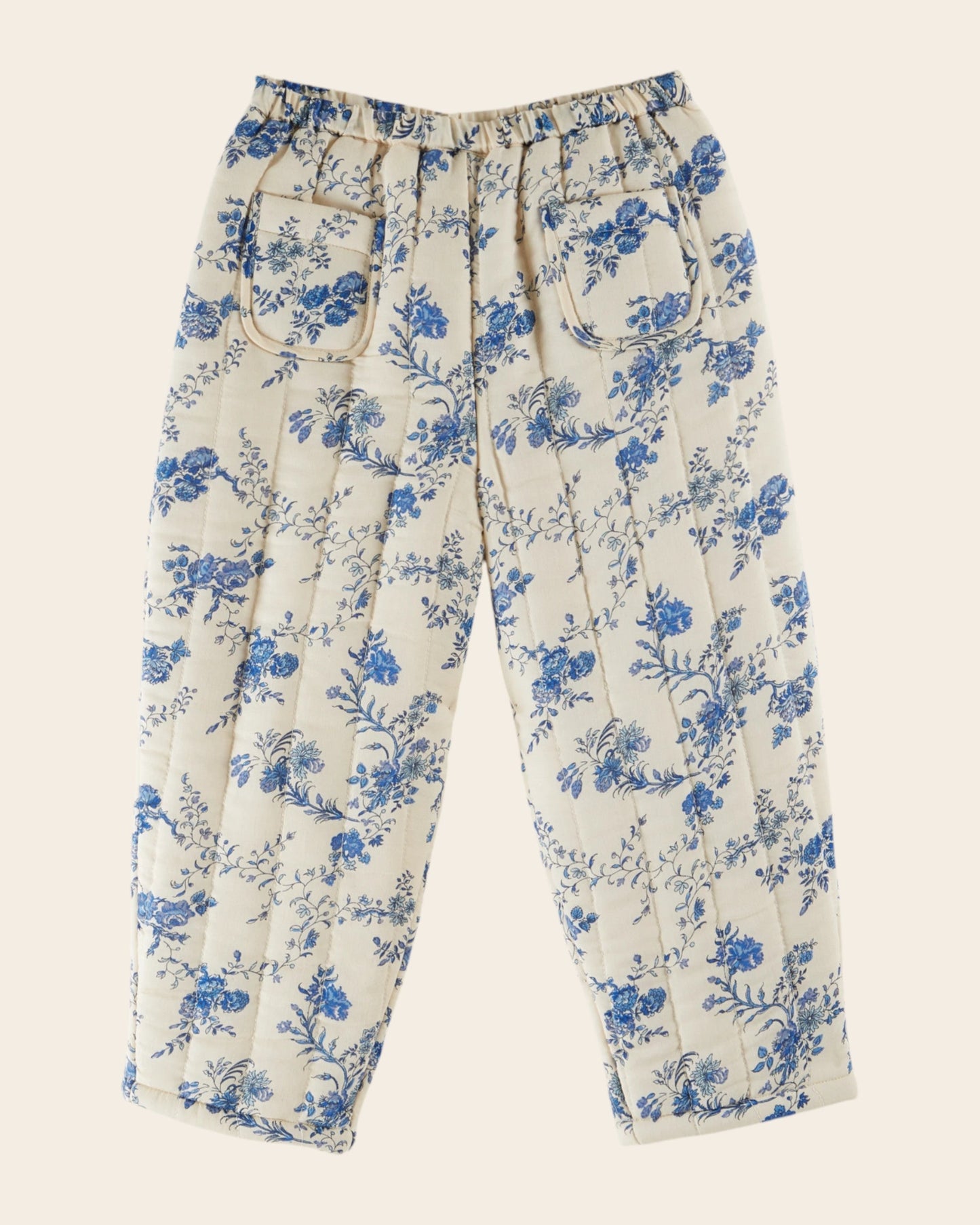 Pantalon - Matelassé orchid bleu