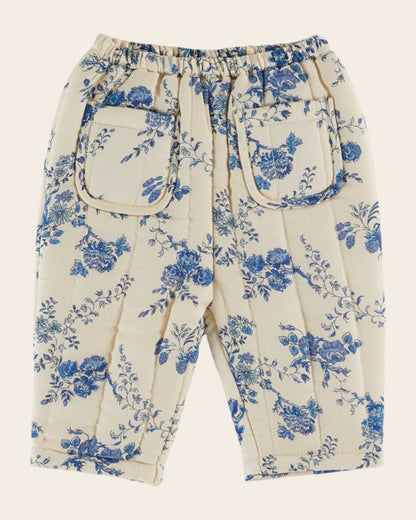 Pantalon - Matelassé orchid bleu