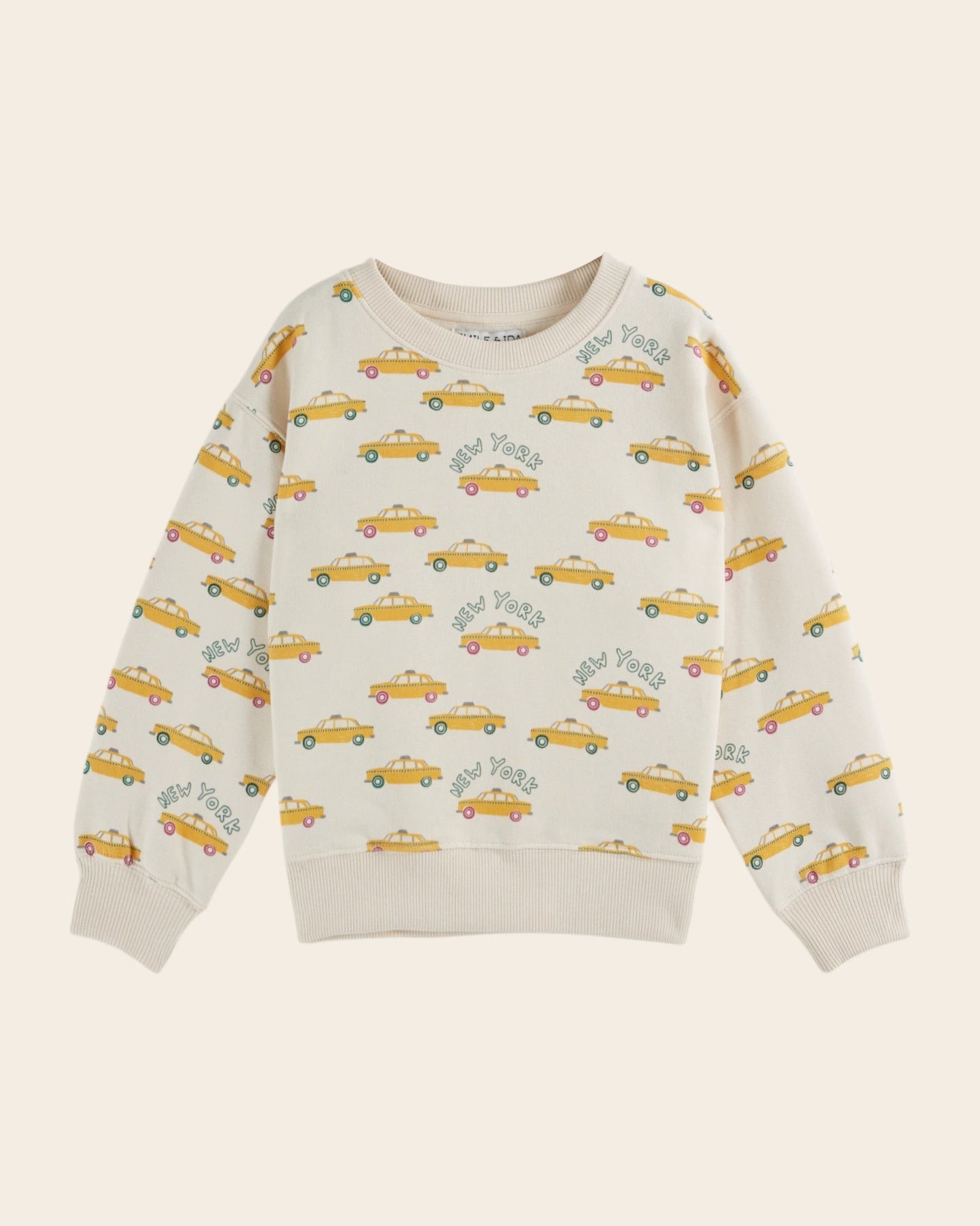 Sweat - Taxis coton bio écru