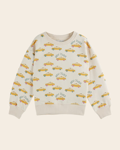 Sweat - Taxis coton bio écru