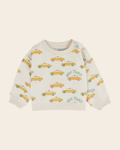 Sweat - Taxis coton bio écru