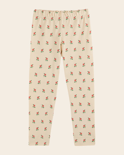 Legging - Coton bio poppy crème