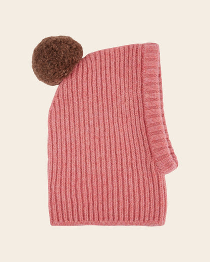 Cagoule - Pompom rose