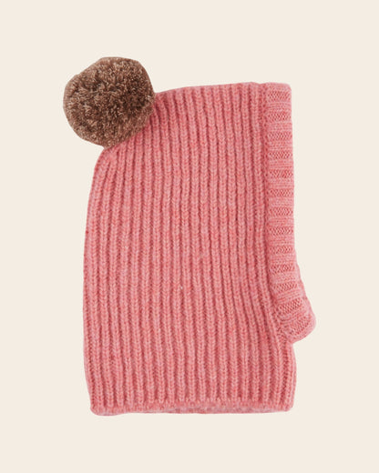 Cagoule - Pompom rose