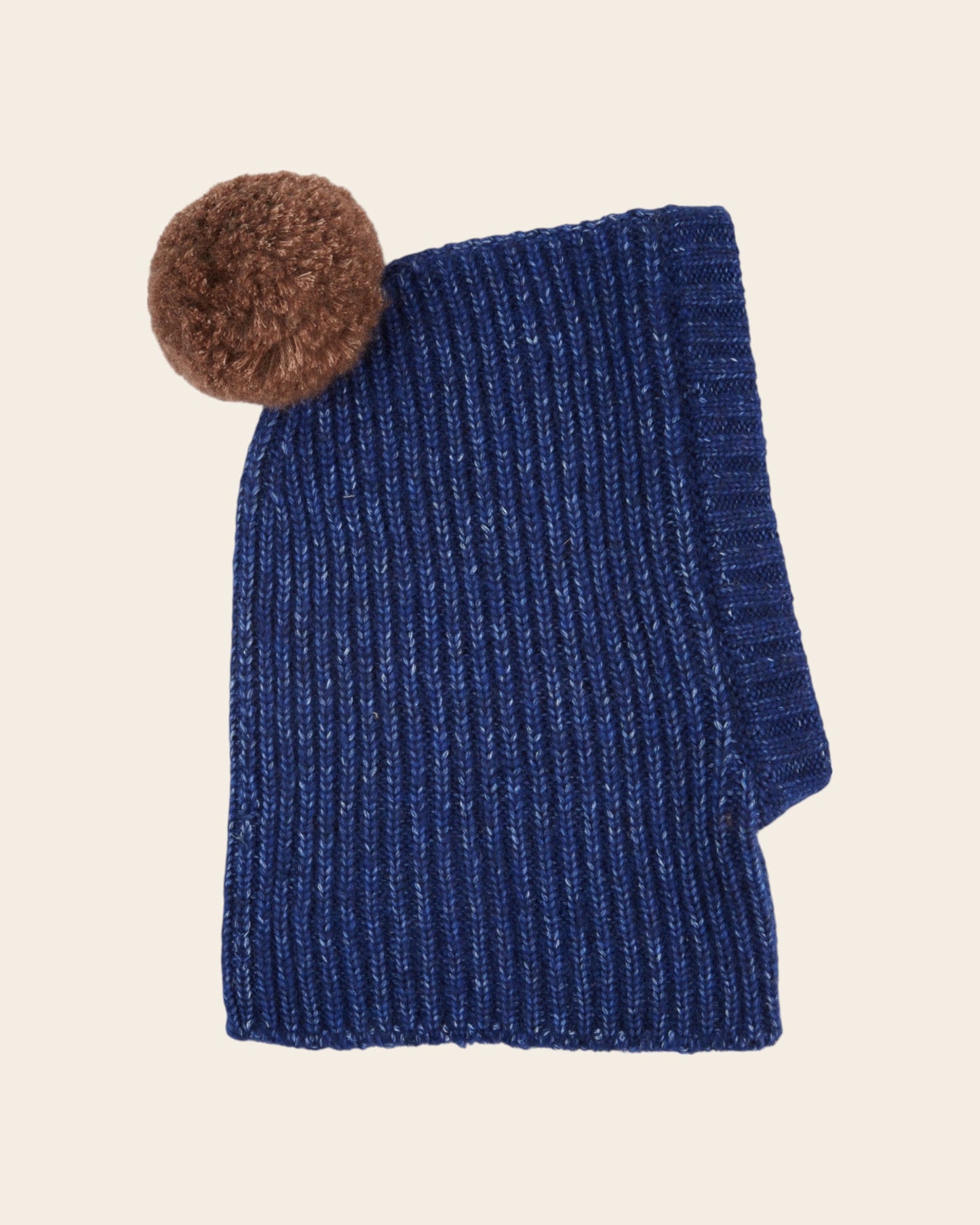 Cagoule - Pompom bleu