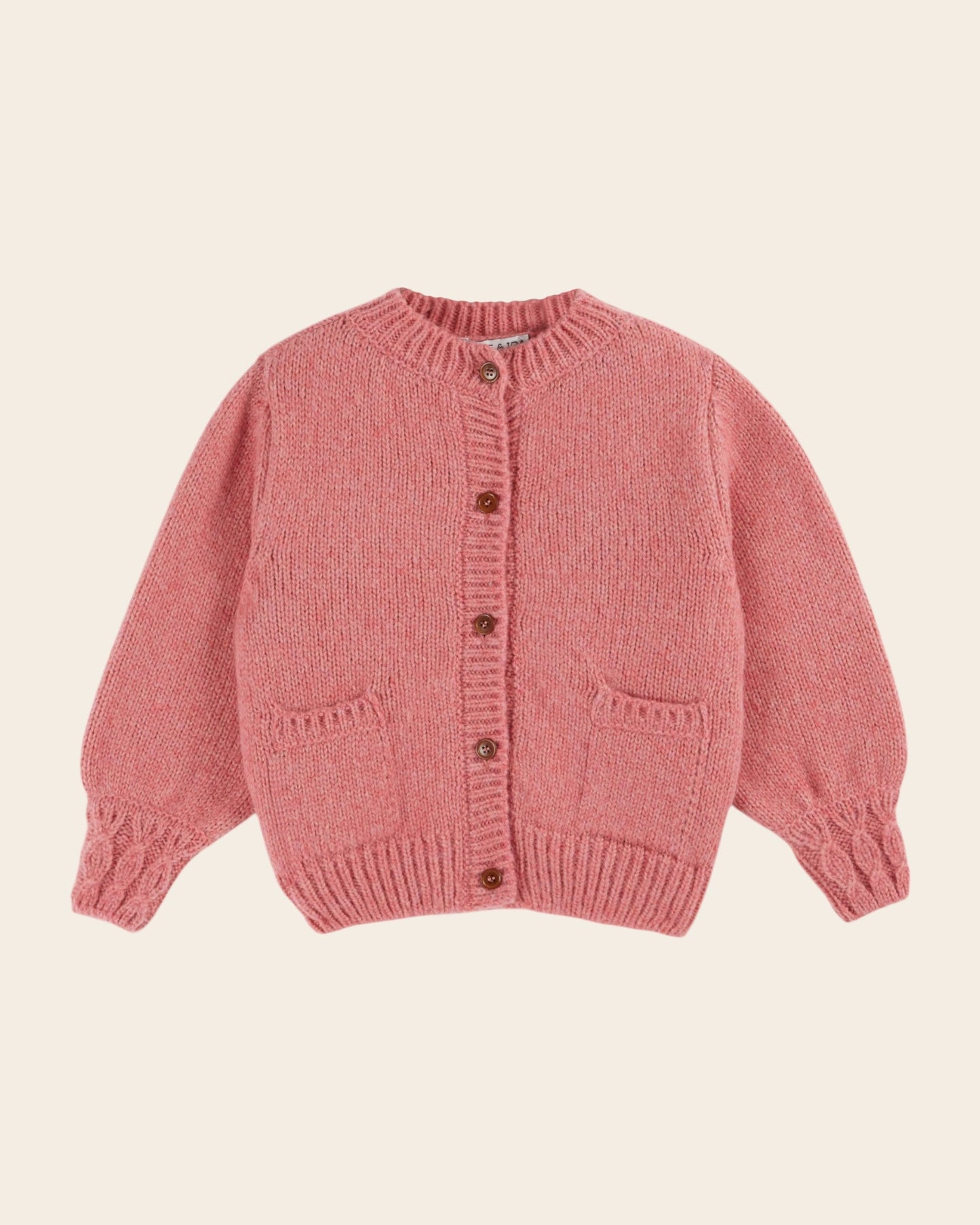 Cardigan - Ultra doux rose