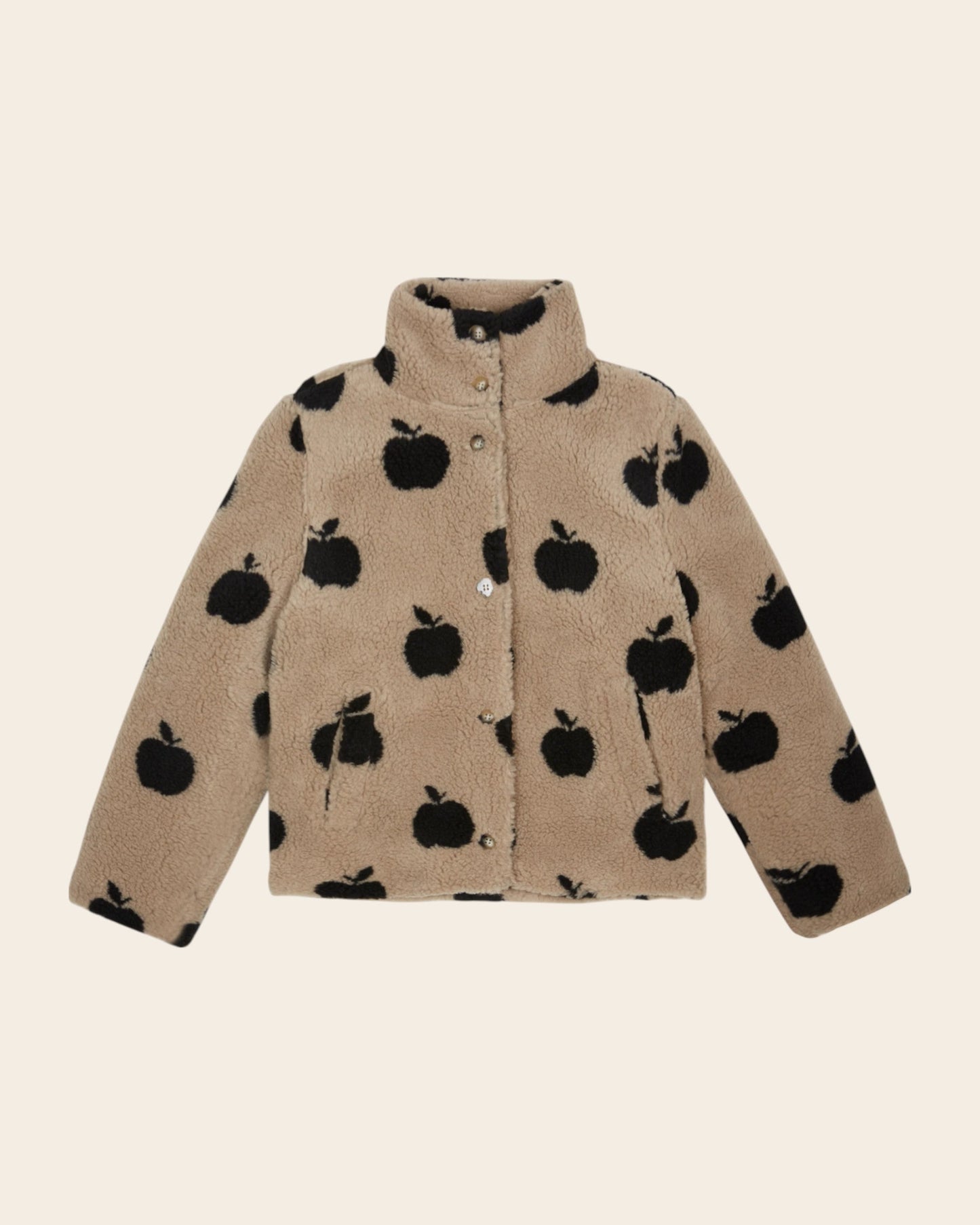 Veste enfant - Sherpa pommes grège