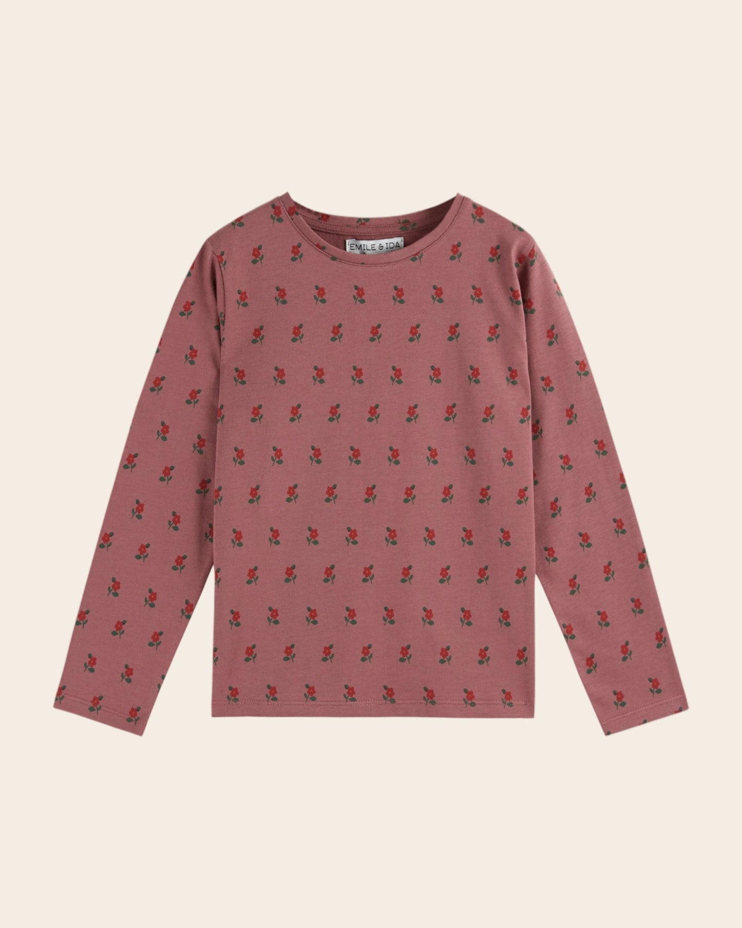 T-shirt - Coton bio poppy violine