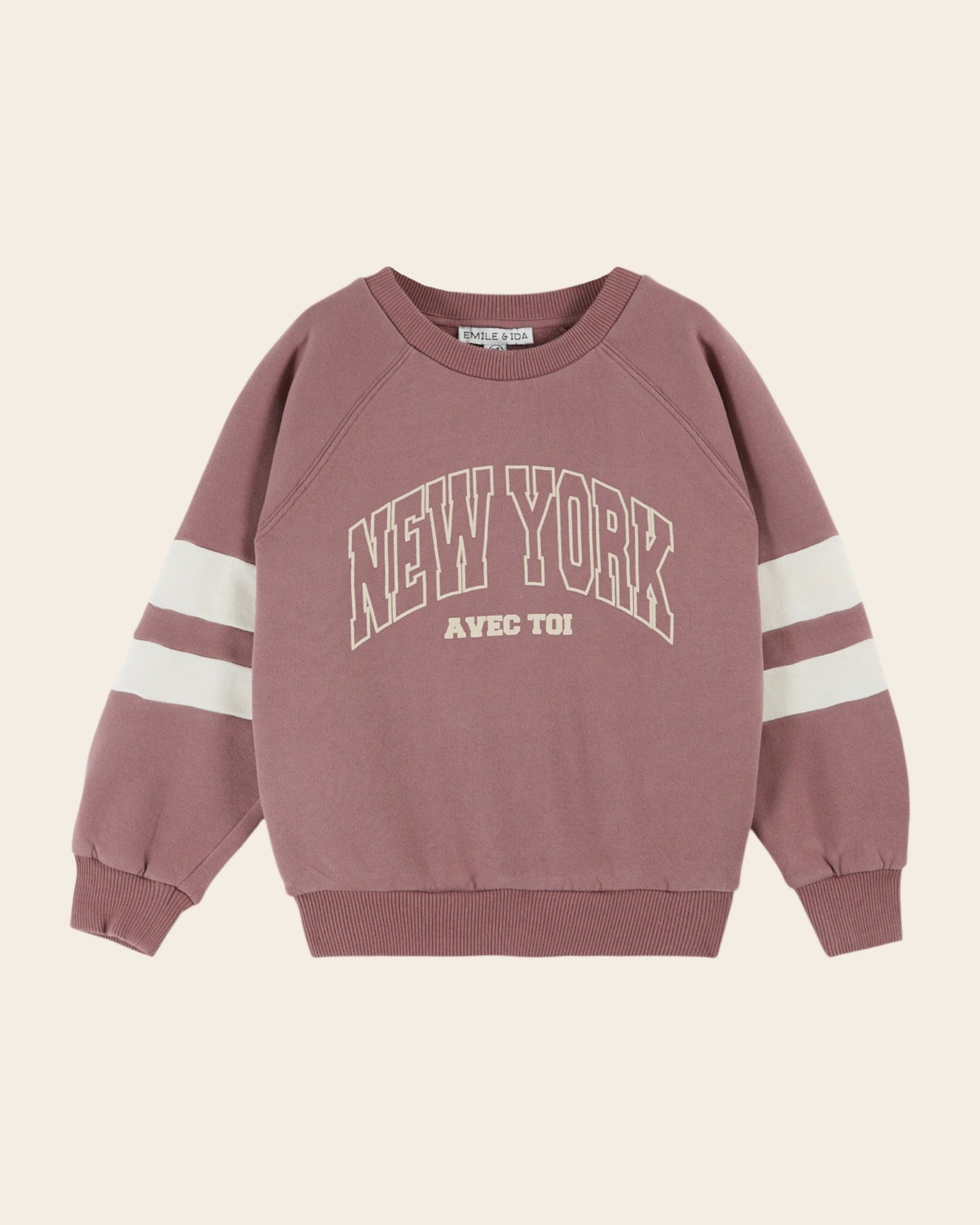 Sweat - New York coton bio violine