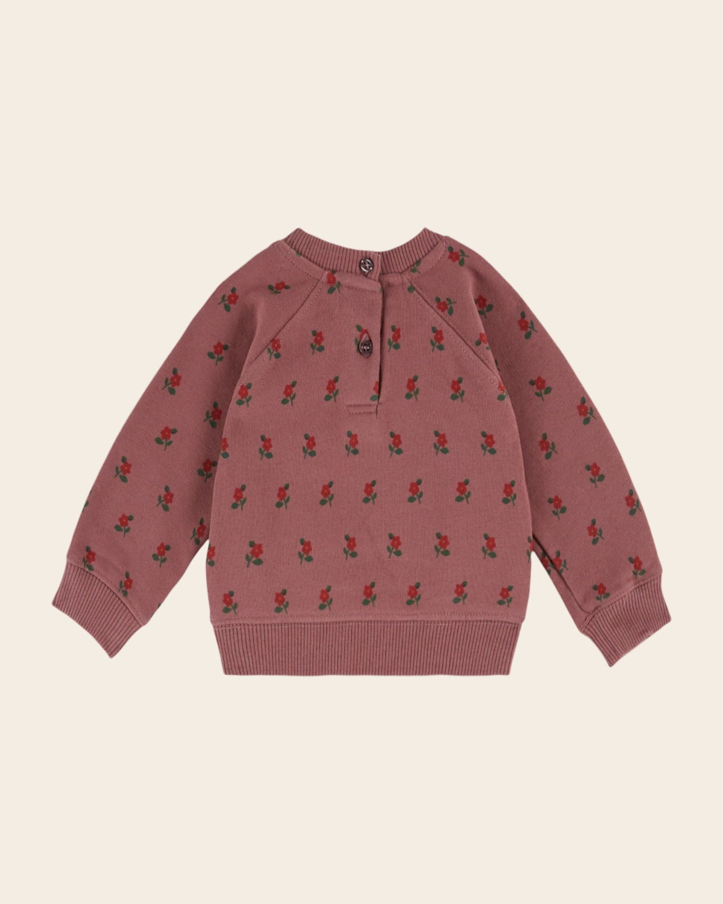 Sweat - Coton bio poppy violine