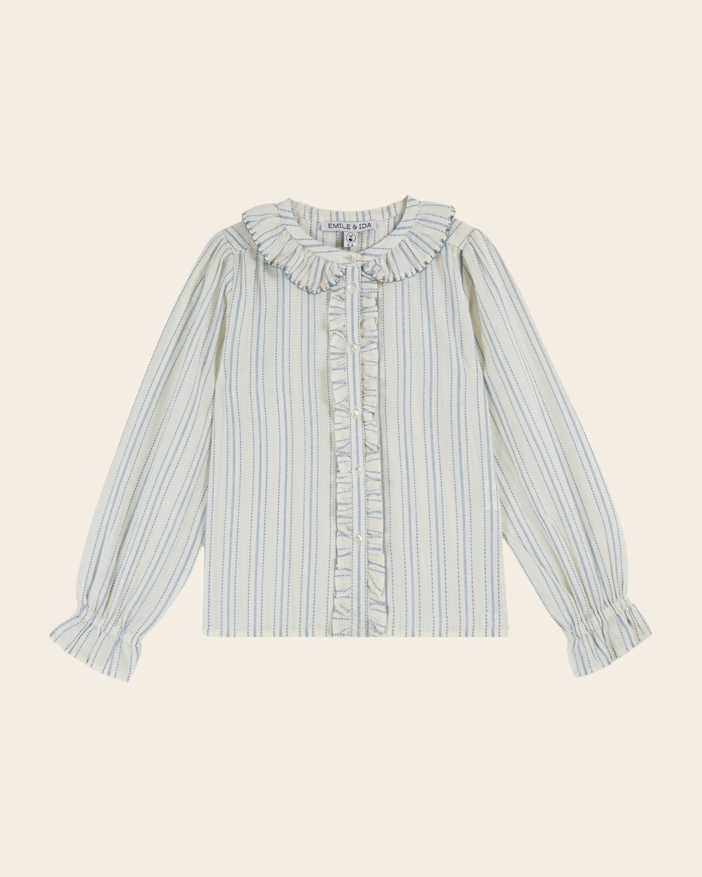 Blouse - Rayures écru
