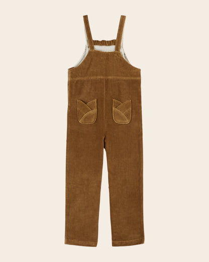 Salopette - Velours bronze