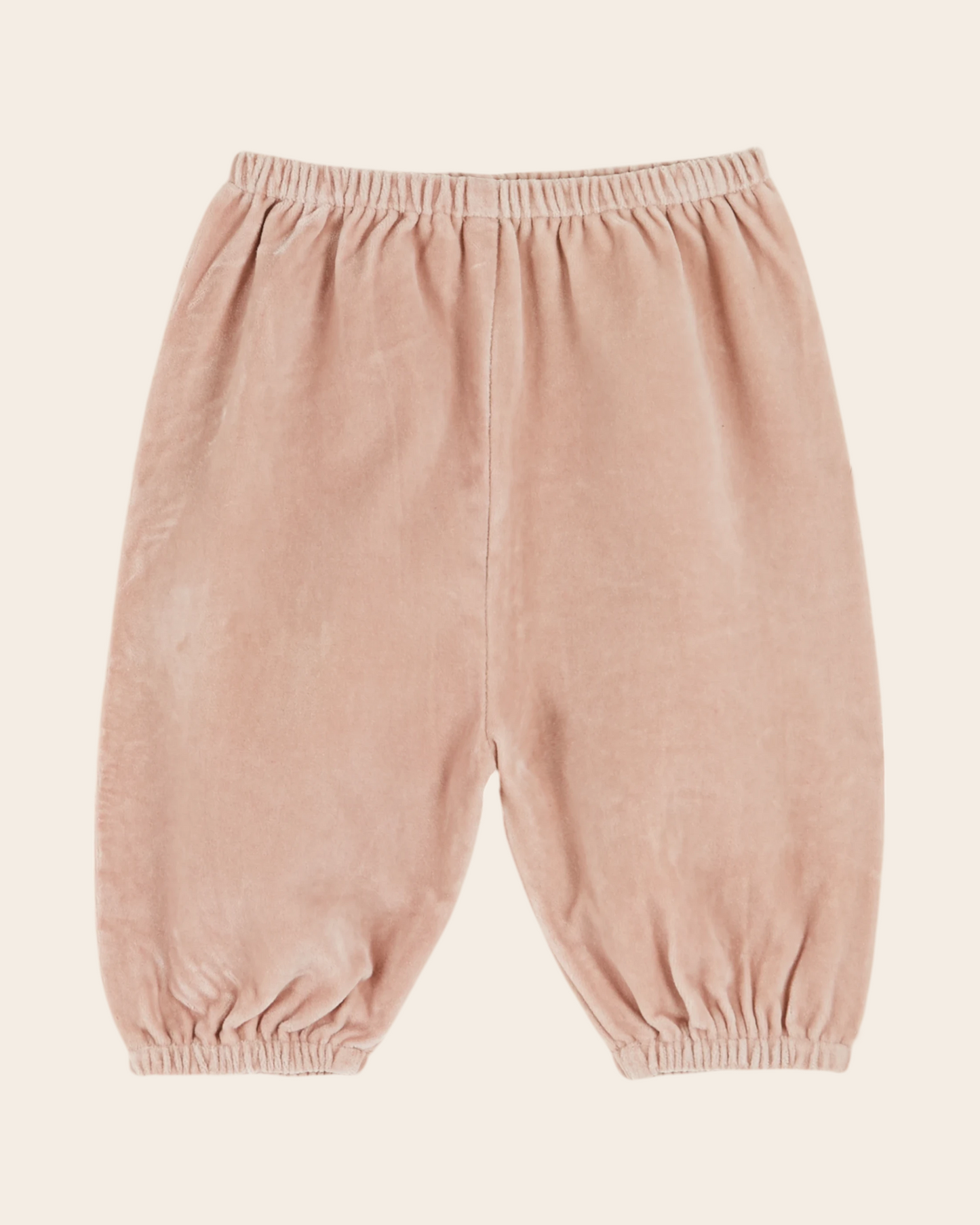 Pantalon bébé - Velours rose