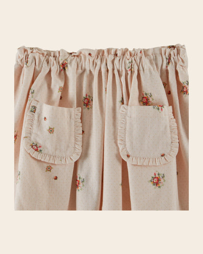 Jupe - Fleurs rose pâle