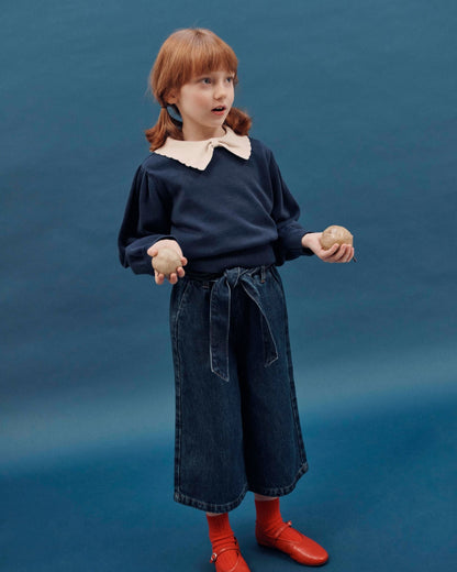 Jean - Large ceinturé denim